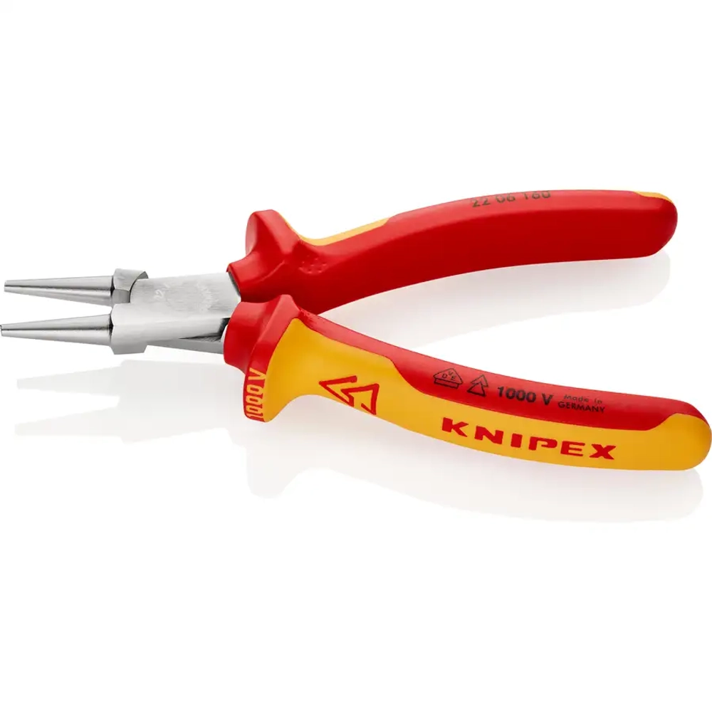 Круглогубцы хромированные 160 мм Knipex 22 06 160