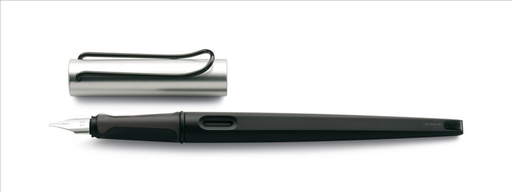 Перьевая ручка Lamy Joy 011 черно-серебристая перо 1.9 мм (4029992)