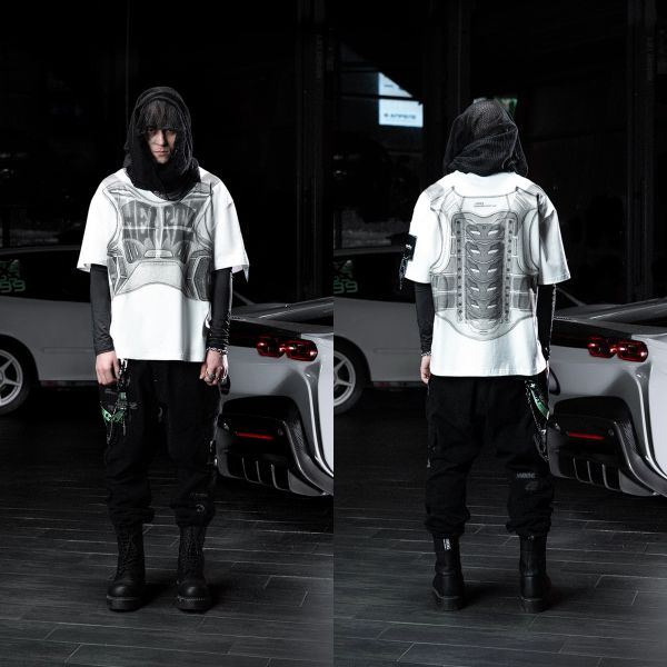 Футболка «Protective Gear» белая - фото 2