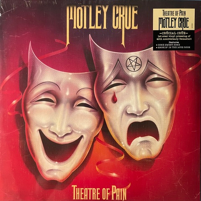 Mötley Crüe ‎– Theatre Of Pain (Европа 2022г.)