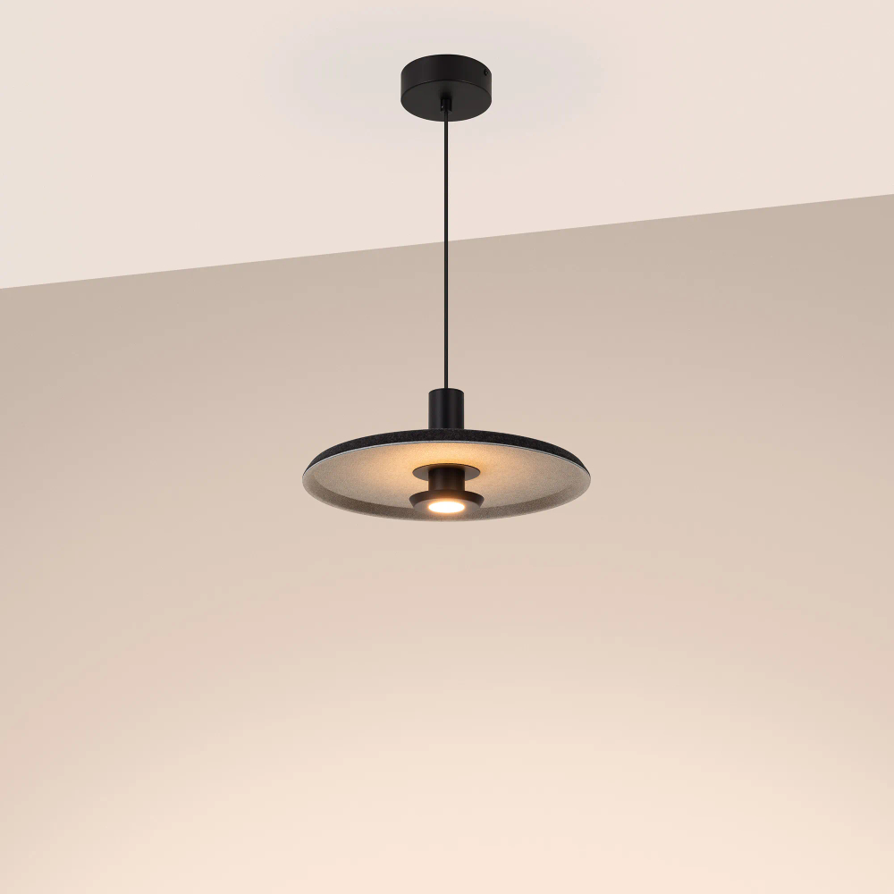 Светильник SP-KOTARO-R350-12W Warm2700 (BK-GR, 36 deg, 230V, TRIAC) (Arlight, IP20) 057222