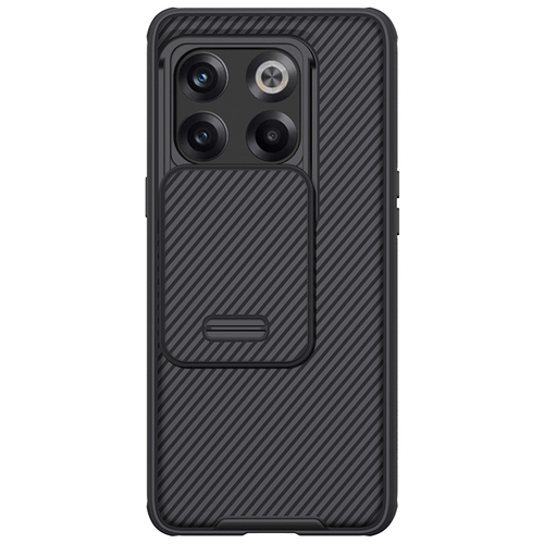 Чехол двухкомпонентный на смартфон OnePlus 10T 5G  и Ace Pro от Nillkin, серия CamShield Pro Case, с сдвижной крышкой для камеры