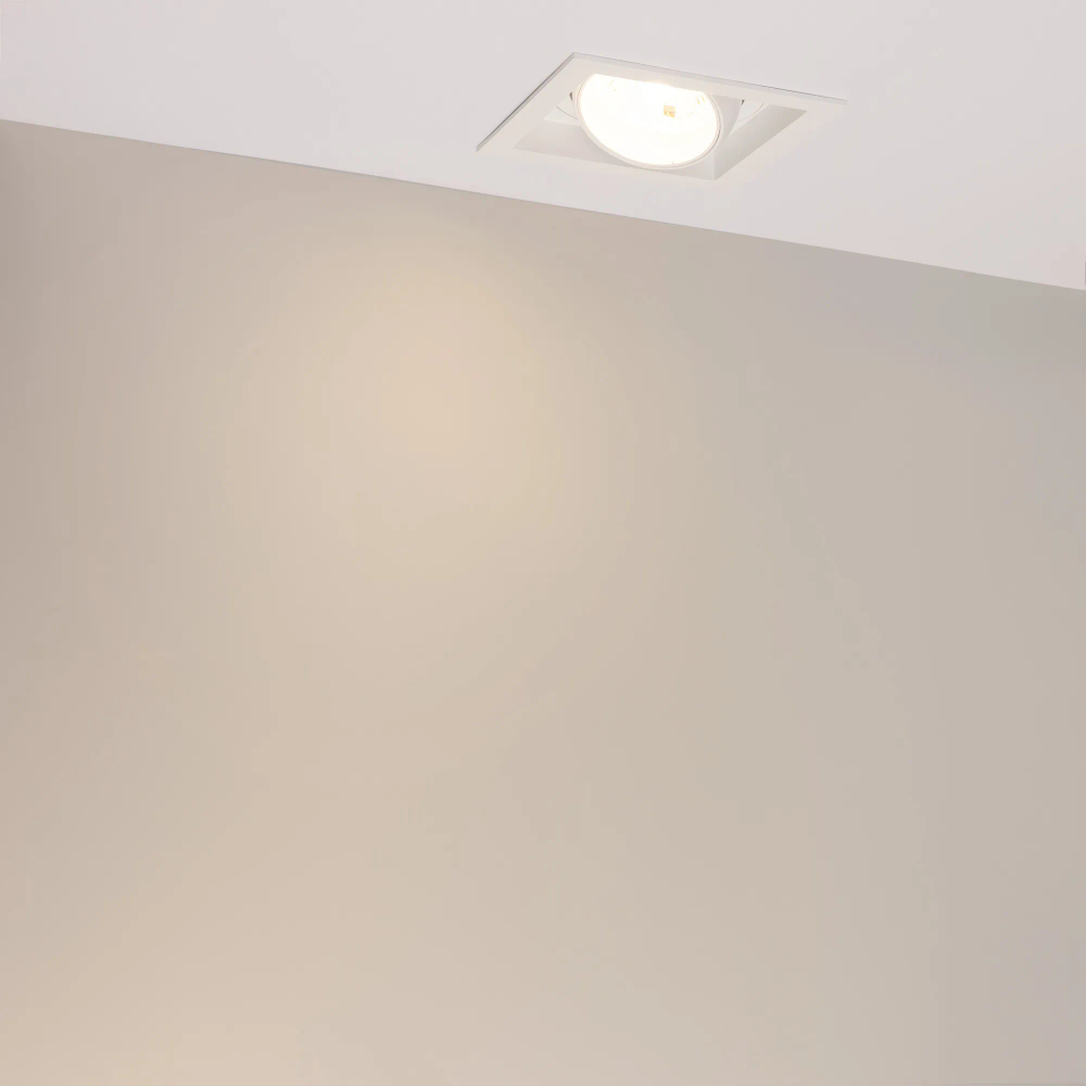 Светильник MS-VORTEX-BUILT-S140x140-30W Warm3000 (WH-WH, 30 deg, 230V) (Arlight, IP20 Металл, 5 лет) 057922