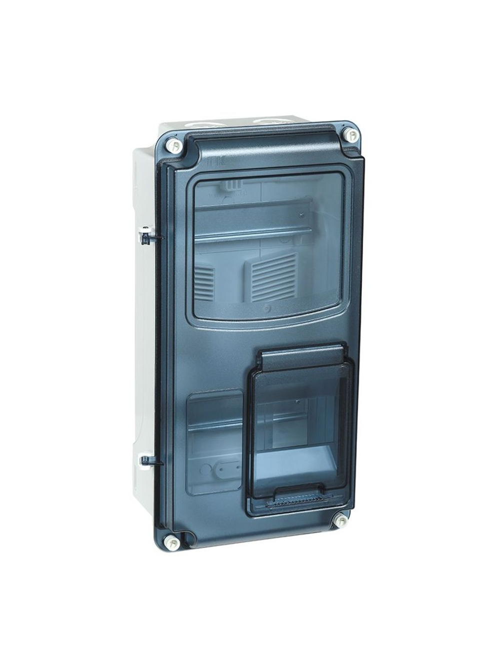 Корпус ЩУРн-П 1/8 Krepta 3 IP66 PC пластик. IEK MSP1-N-08-66-L