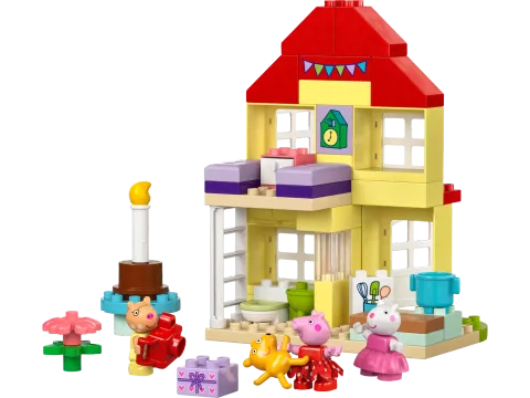 Конструктор LEGO Duplo 10433 Peppa Pig Домик для празднования дня рождения