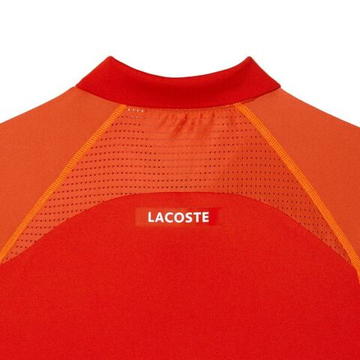 Мужское теннисное поло Lacoste Sport Recycled Polyester Polo Shirt - красный