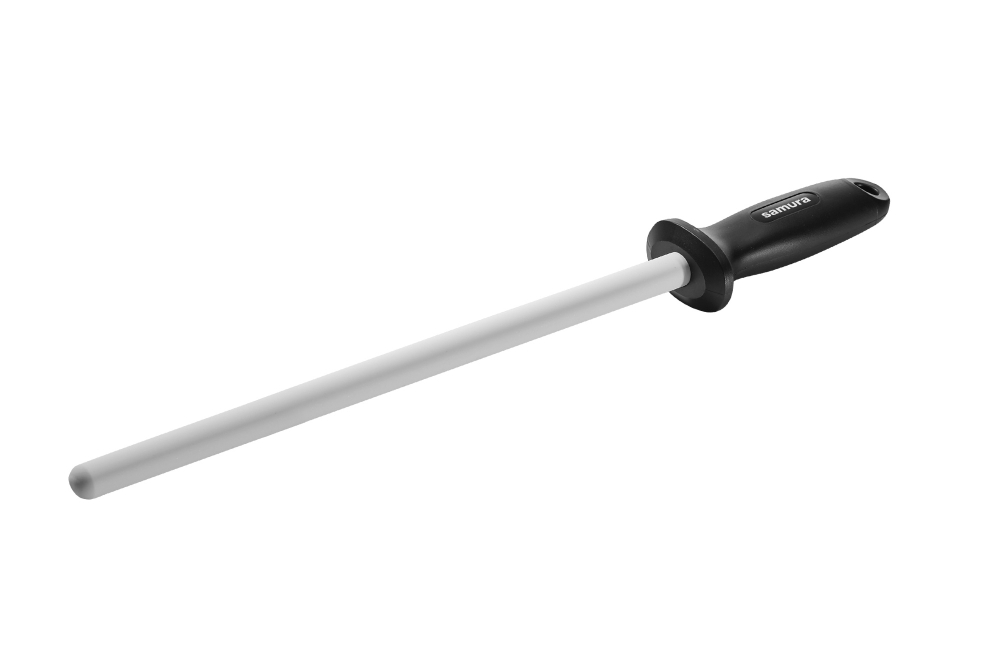 Набор ножей 5шт с мусатом, ножницами и подставкой Samura Harakiri Super Set 8 в 1 SHR-0280B/K