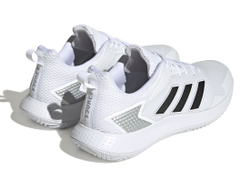Мужские кроссовки теннисные Adidas Defiant Speed - footwear white/core black/matte silver