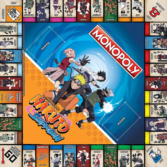 Настольная игра Hasbro Монополия Наруто