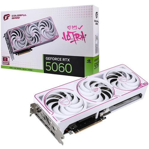 Видеокарта Colorful GeForce RTX 5060 Ultra W OC 8GB-V 8GB (RTX 5060 ULTRA W OC 8GB-V)