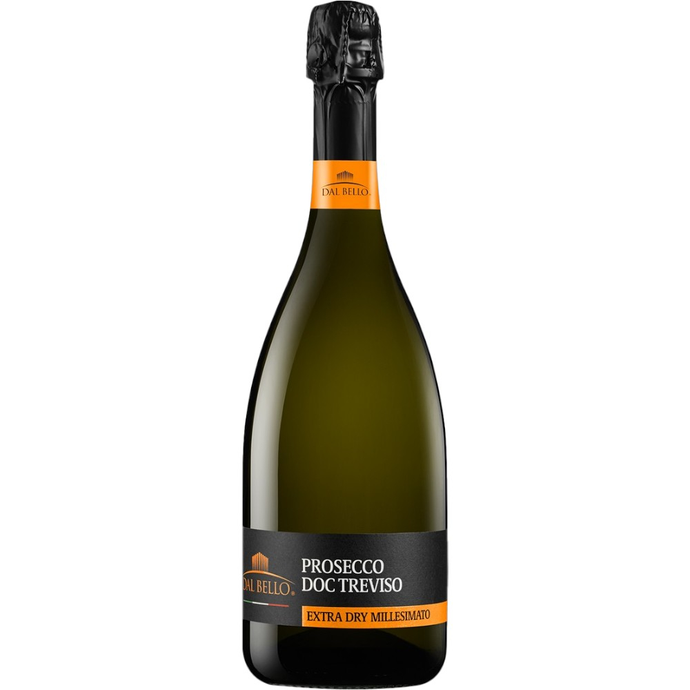 Игристое вино Dal Bello Proseco DOC Treviso Extra Dry 0,75 л.