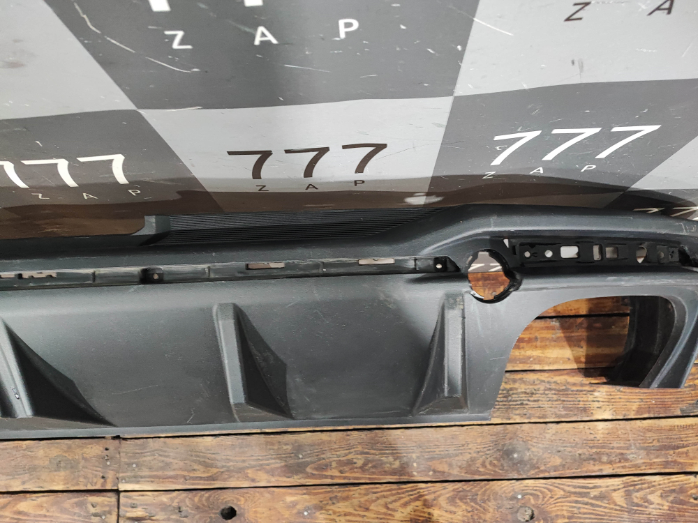Юбка заднего бампера Haval F7 2, F7x 2 24-нв Б/У Оригинал 2804109AKN02A