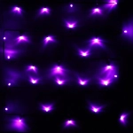Гирлянда для дома 1,5м 12 ламп LED зелёный пров.,8 реж, IP-20, Фиолетовый