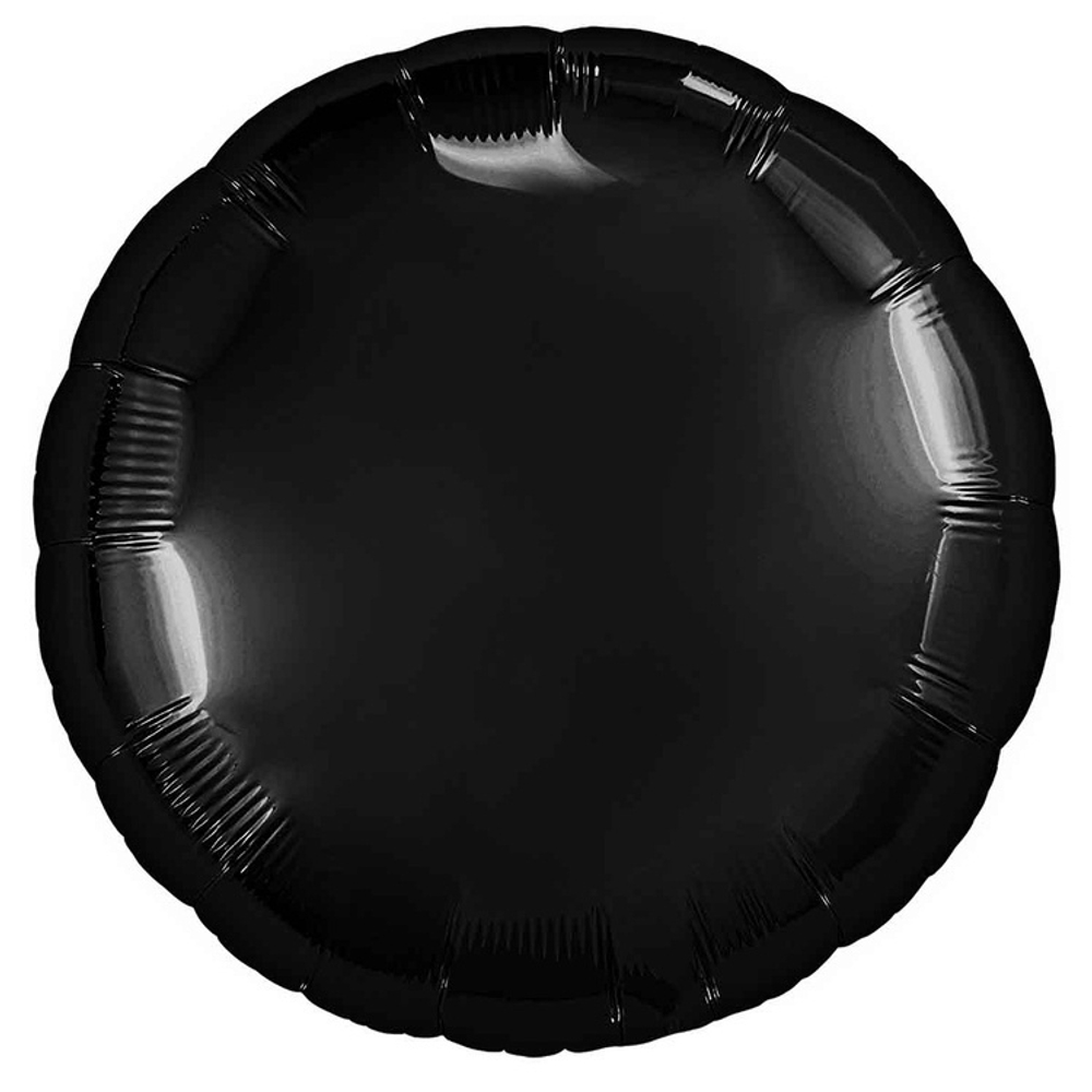 Р 30" Круг Пастель Черный 70 см.