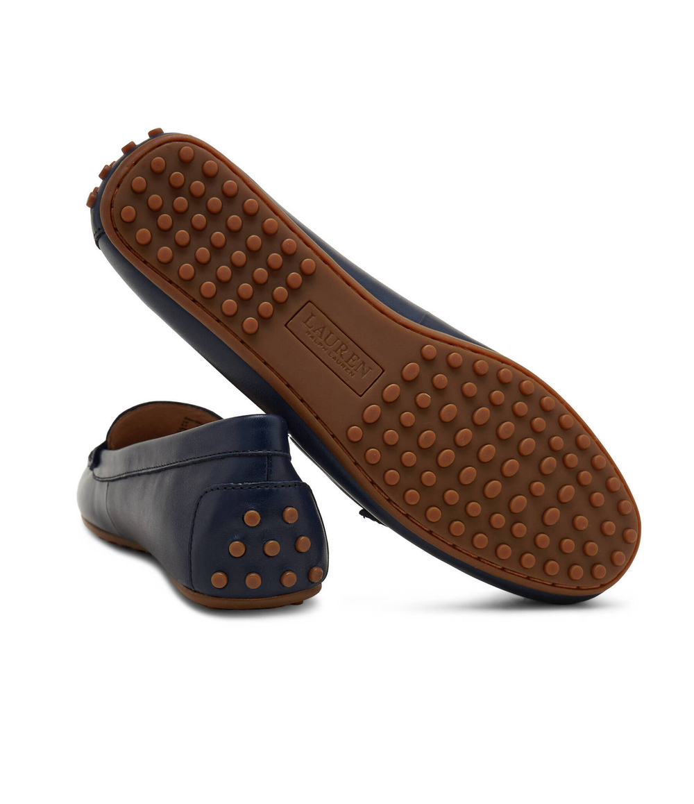 Кожаные мокасины barnsbury LAUREN RALPH LAUREN - темно-синий(802852847)