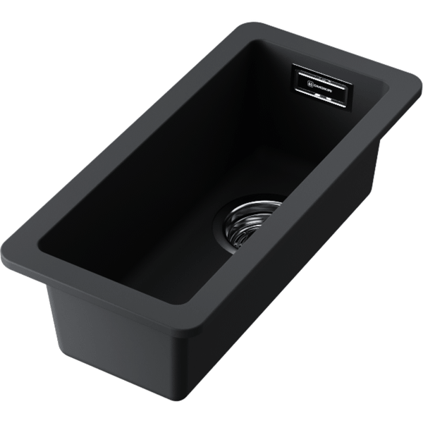 Мойка кухонная Omoikiri Kata 20-U-BL Artgranit, черный