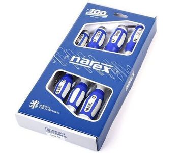 Набор из 7 отверток PH и шлиц Strong Line Profi, Narex 858202