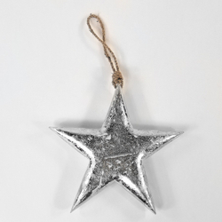 Фигурка декоративная snow star, подвесная, 15х15х2,5 см