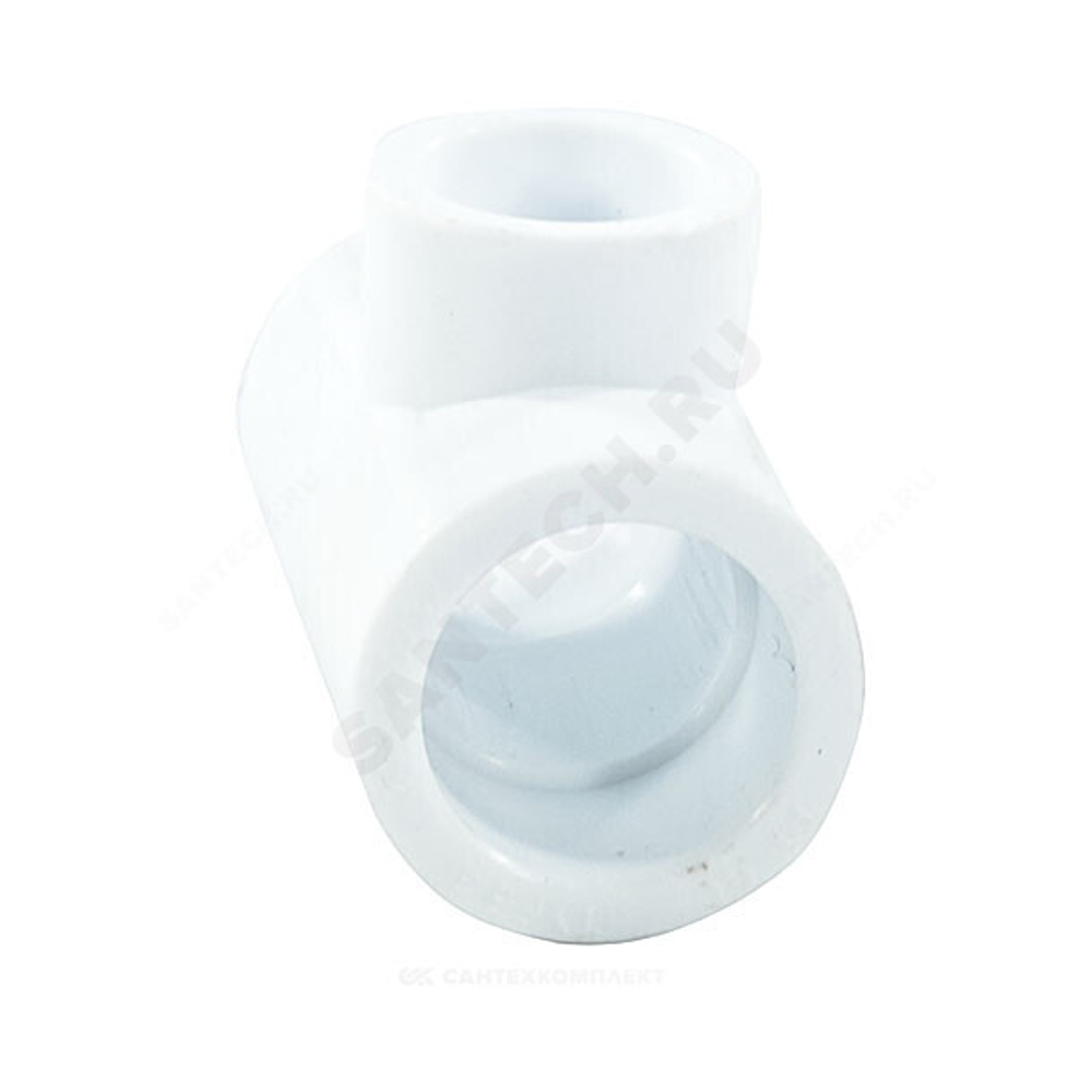 Тройник PP-R переходной белый Дн 40х20х40 PRO VALFEX 10402040-PRO