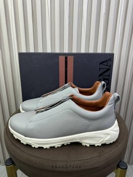 Кроссовки светло-серые от Zegna BP5-576846