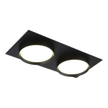 Встраиваемый светильник 2*GX53 ST258.408.02 черный ST-Luce