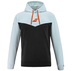 Мужская теннисная толстовка Babolat Exercise Hood — illusion blue