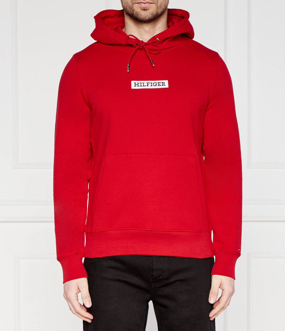 Худи MONOTYPE BOX Tommy Hilfiger - красный(MW0MW34379)