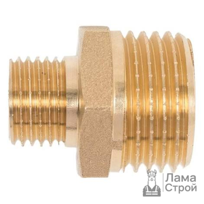 Ниппель латунь переходная 1/2-1/4