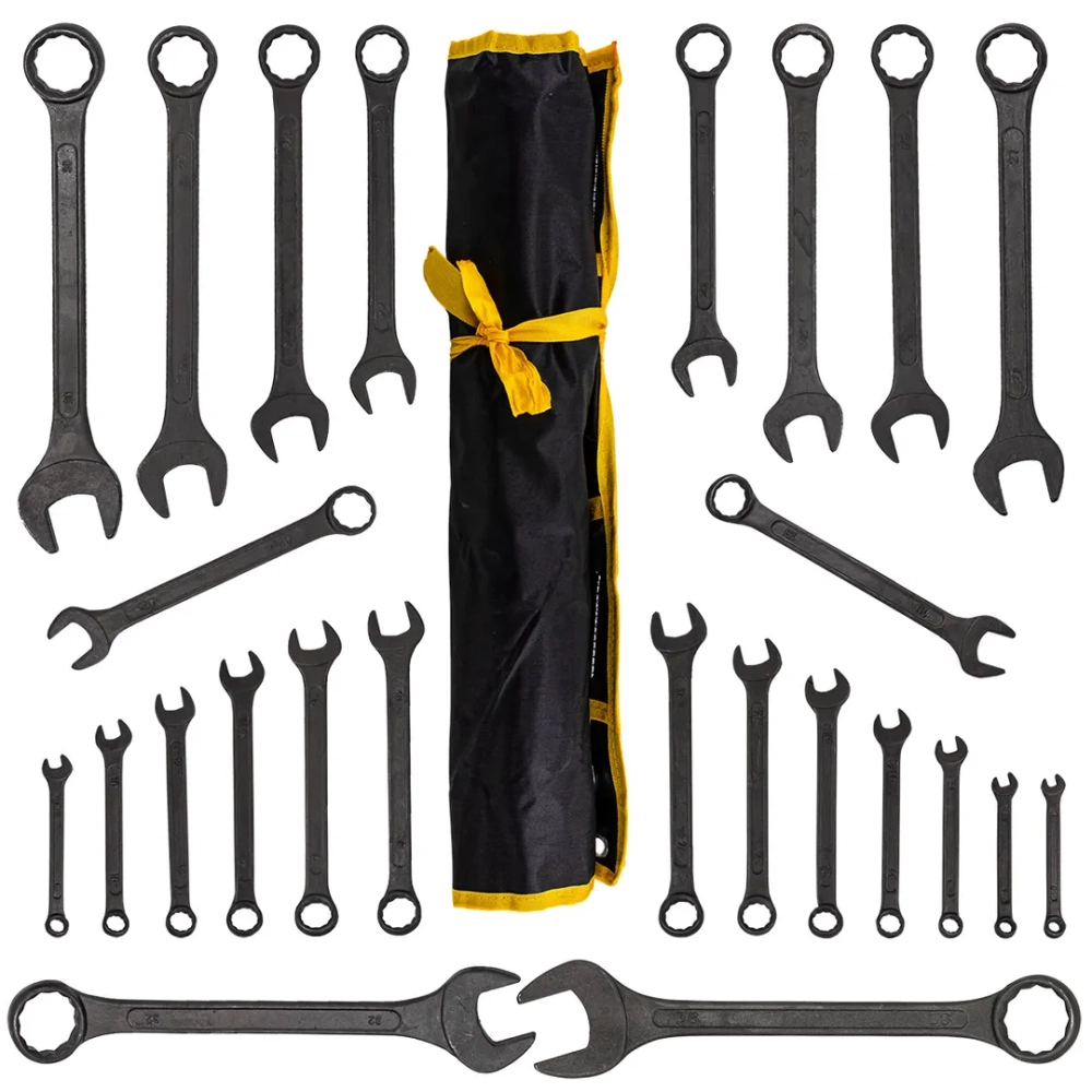 Набор ключей комбинированных 25пр. WMC TOOLS WMC-5261P36 Black