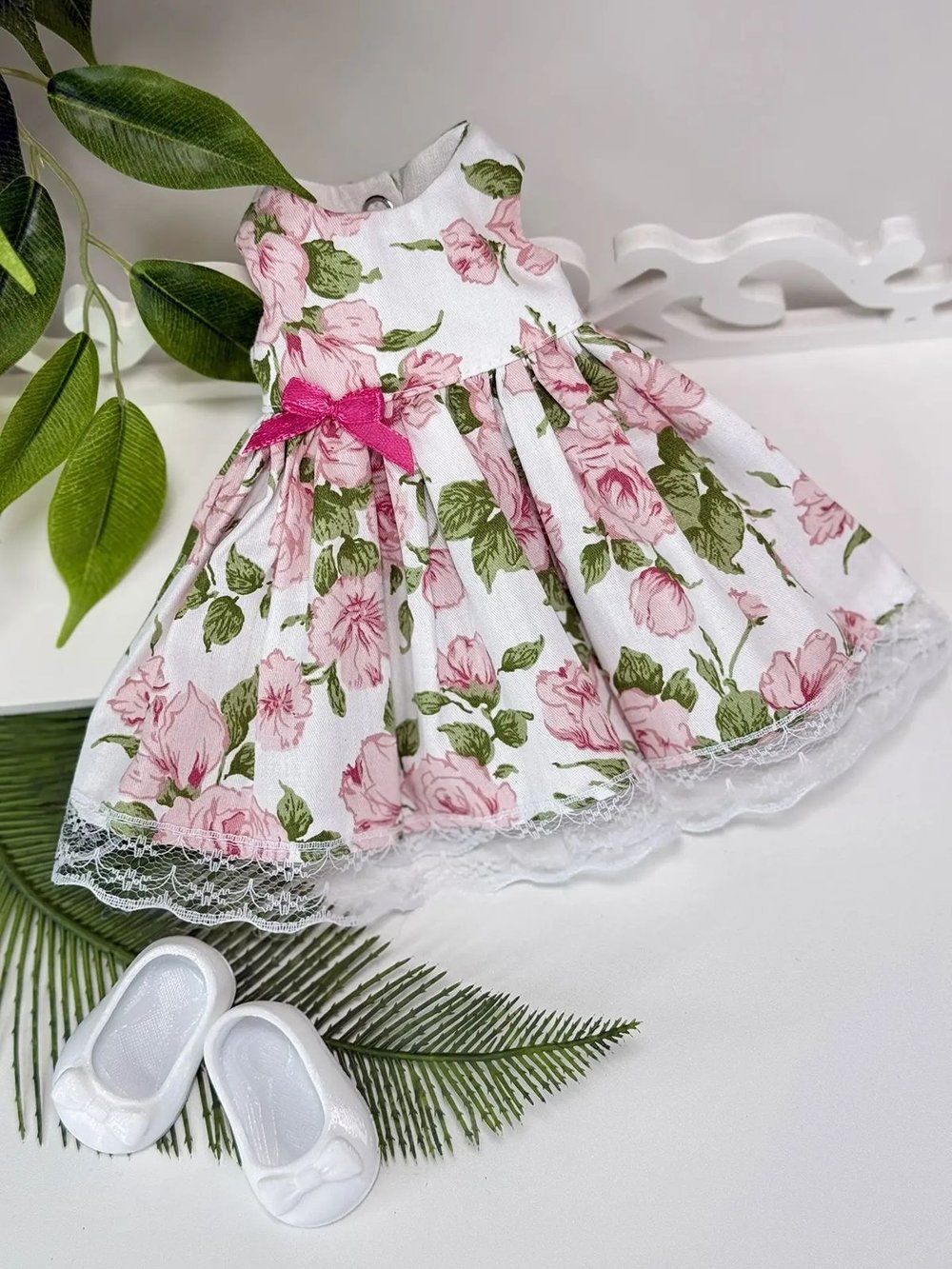 Платье с туфельками для кукол Мия и Пиппа 30см (CS038)