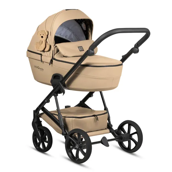 Коляска 3 в 1 Tutis Viva 6+ Teddy Creamy