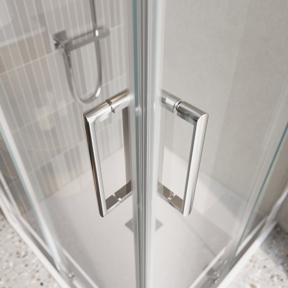 Душевой уголок BelBagno LUCE 90x90 см LUCE-A-2-90-C-Cr