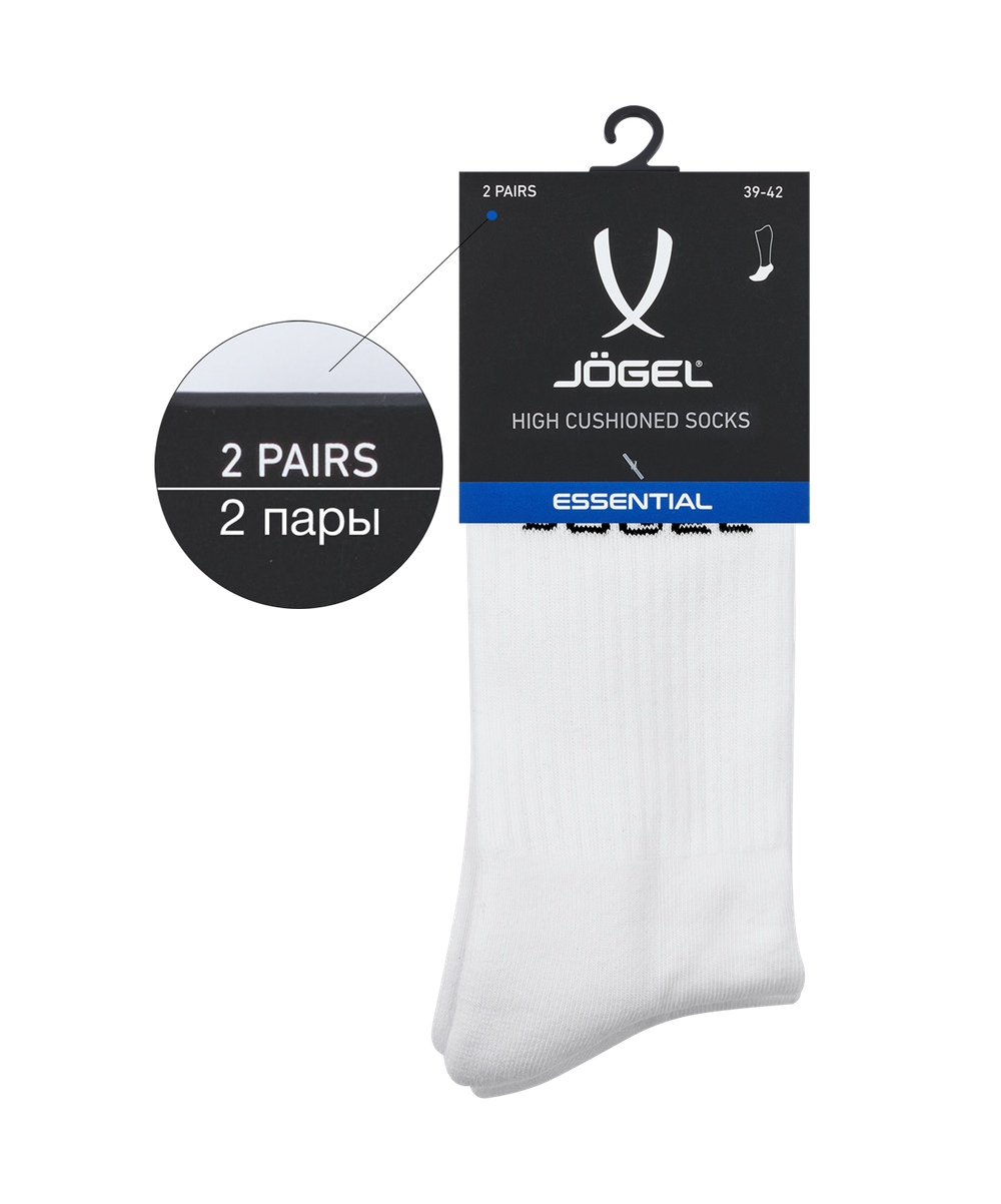 Носки высокие ESSENTIAL High Cushioned Socks, белый
