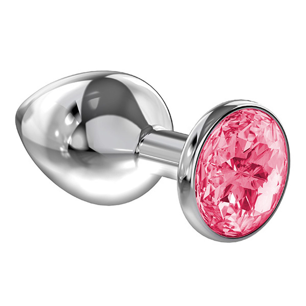 Анальная пробка Lola Games Diamond Pink Sparkle Large 4010-03Lola