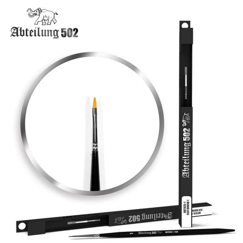 Кисть AK Interactive Flat Brush 1