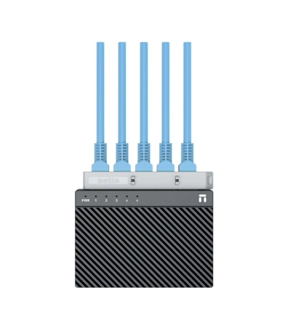 Неуправляемый коммутатор netis ST3105С, 5-портовый, 100 Мбит/с