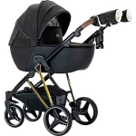 Коляска для новорожденных 2в1 Luxmom F1 (реверсивный блок)