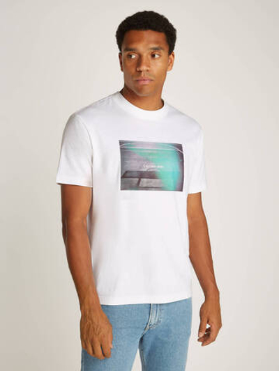 Футболка CALVIN KLEIN JEANS - белый(J30J326869)