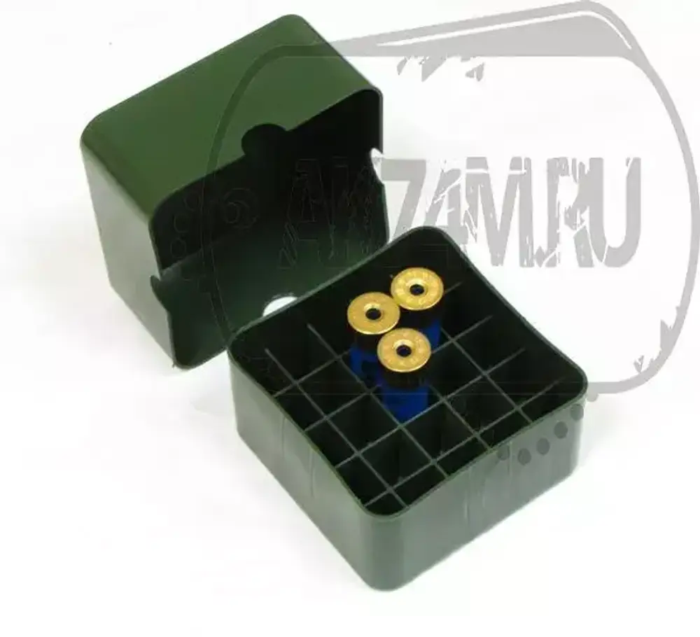 Коробка под патроны "Superduck-25" зеленая