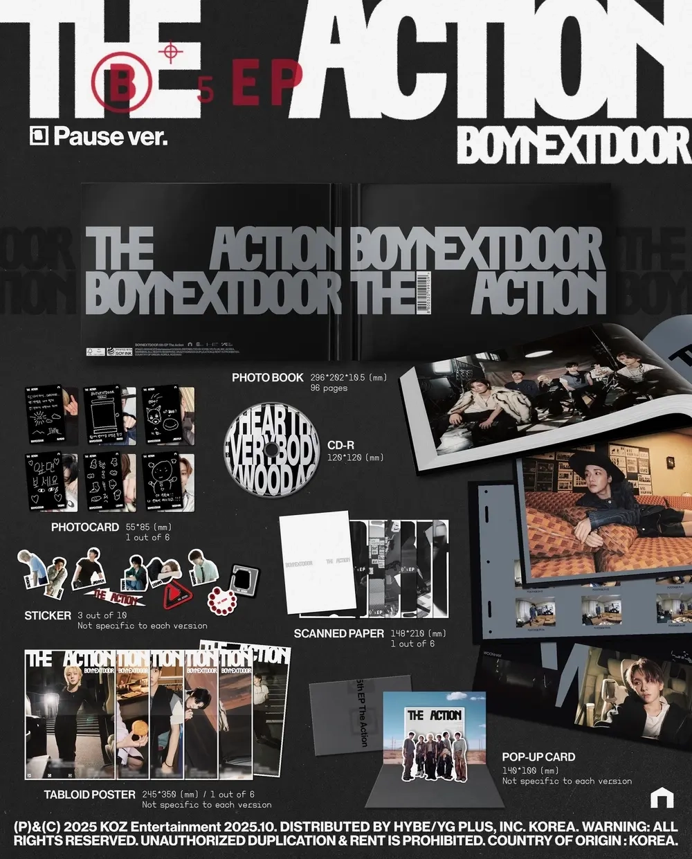 Альбом BOYNEXTDOOR - The Action