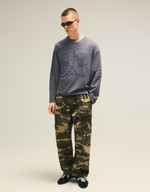 Мужской лонгслив с принтом, арт. 3025/443 - BERSHKA