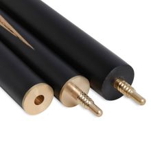 Кий Bradford SAM-01 2PC 3/4 с удлинителем черный Снукер