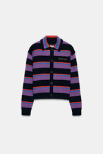 КАРДИГАН В ПОЛОСКУ FRUIT OF THE LOOM™ — ZARA