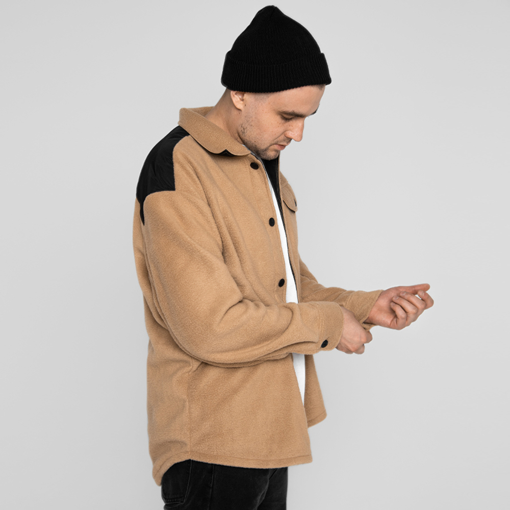 Флисовая рубашка Shirt Camel
