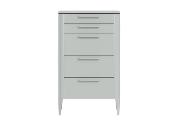 Комод Type высокии? 5 ящиков (светло-серый)