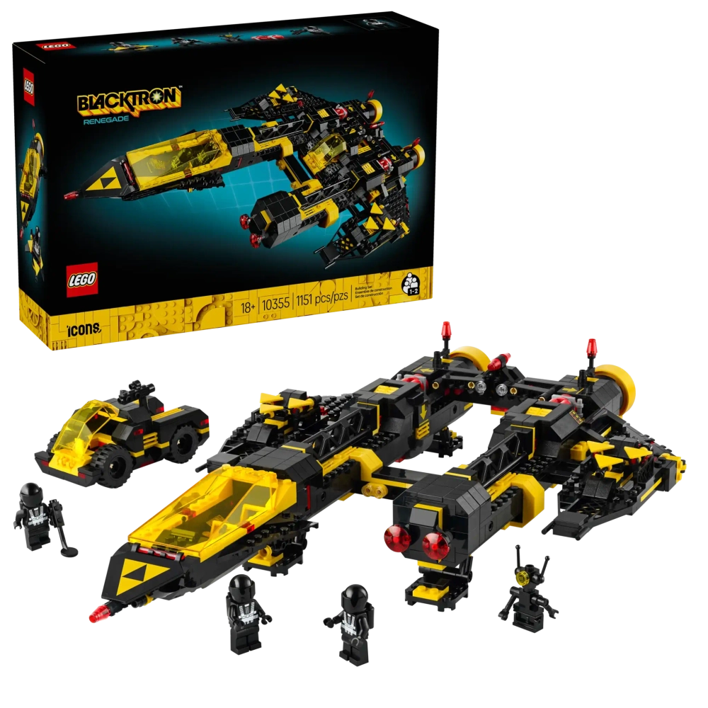 Конструктор LEGO Icons 10355 Blacktron Renegade