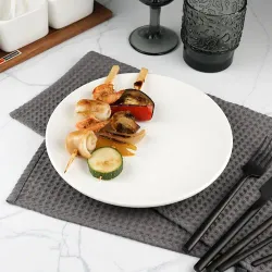 Тарелка d 23 см h2 см без борта белая фарфор P.L. Proff Cuisine [6]