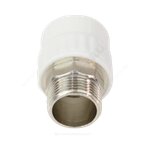 Муфта PP-R комбинированная белая Дн 40х1 1/4" НР под ключ VALFEX 10135040