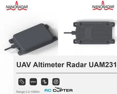 Радиовысотомер Nanoradar UAM231 Altimeter Radar (0.2-1000 м)