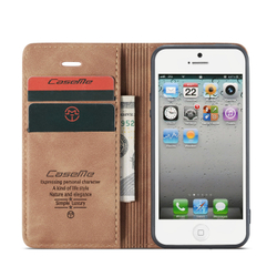 Чехол-книжка CaseMe Matte iPhone 5 / 5S / SE